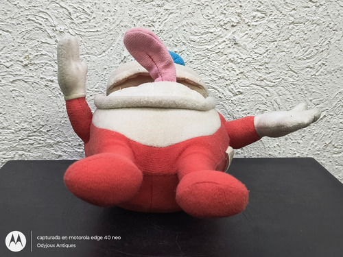 Peluche Ren & Stimpy Nickelodeon Mattel 1992 Retro Original Naranja Oscuro (Usado)