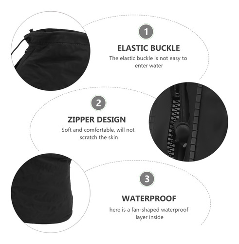 Botas Impermeables Para Hombre, Funda De Zapatos A La Moda