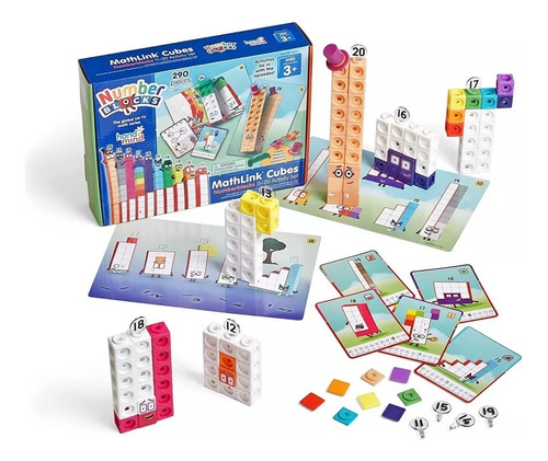 Numberblocks® Set De Actividades Del 11 Al 20 Cubos Mathlink