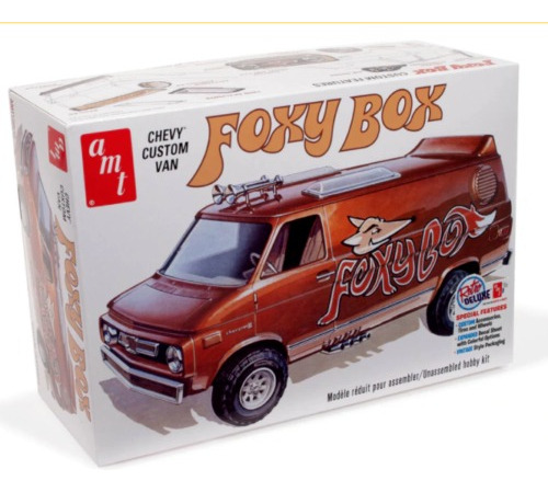 1975 Chevy Van Foxy Box 1/25 1/25 Kit De Montar Amt 1265