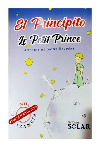 Libro El Principito - Le Petit Prince