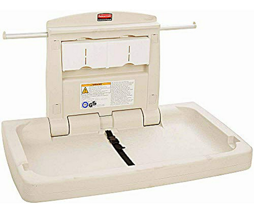 Rubbermaid Commercial Horizontal Baby Changing Station, 33.2