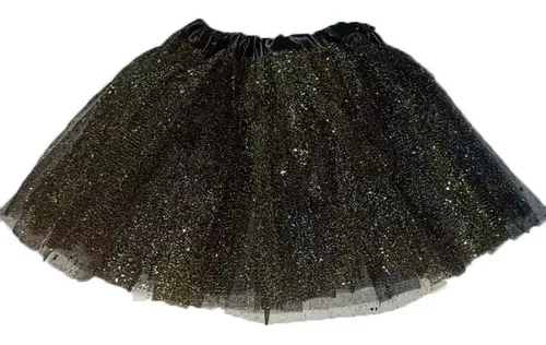 Tutu 40cm Negro - Belina Cotillón