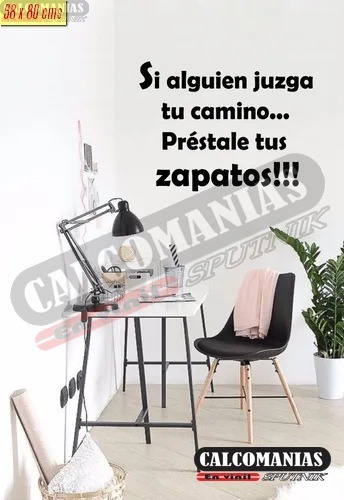 Vinil Decorativo Para Pared Frases Letras Si Alguien Juzga