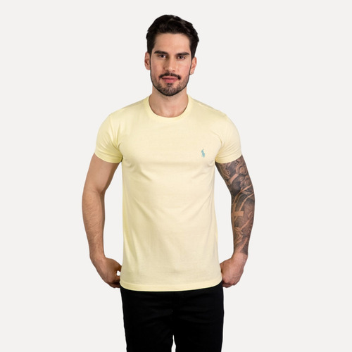 Camiseta Básica Slim Fit Original Gola Redonda