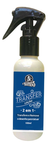 Transfer Tatuagem Decalque 100ml Ou Remove O Desenho 2 Em 1