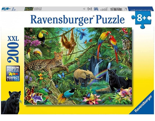 Rompecabezas Xxl 200 Piezas Jungla Ravensburger