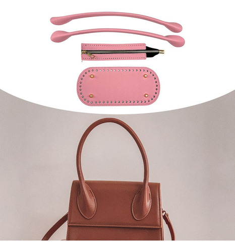 Zz Conjunto De Ganchillo Tejido 3 Uds Bolsa Cojín Base