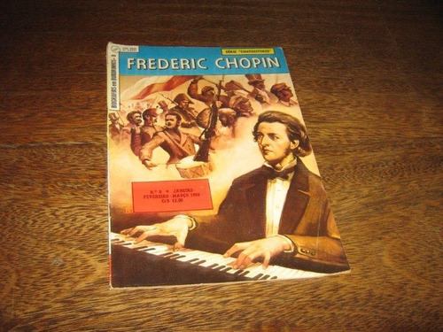 Biografias Em Quadrinhos Nº 8 Frederic Chopin Jane/1960 Ebal