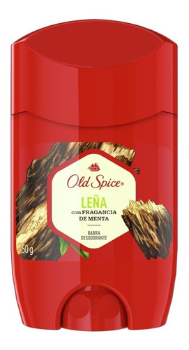 Desodorante Antitranspirante Old Spice Leña Con Menta 50g