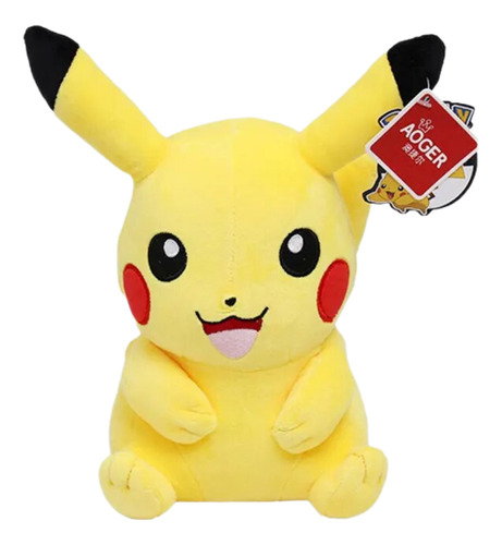 Pikachu Peluche Pokemon 22 Cm Aprox