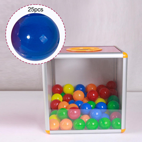 Ha 25x Bolas De Bingo Reemplazo De Bolas De Rifa Azul