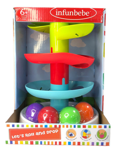 Lets Roll Infunbebe Didactico Giro Bola Para Bebes +6m
