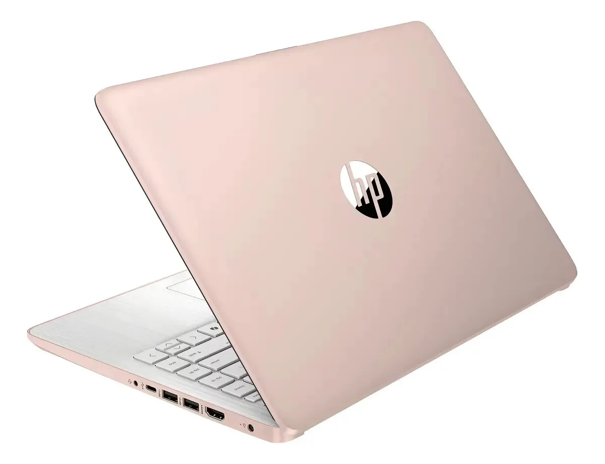 Foto do produto: Notebook HP 14" HD 128gb 4gb Ram Intel N150 W11 rosa lavanda