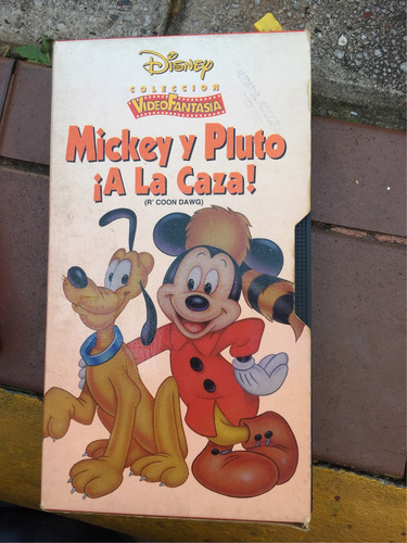 Vhs Mickey Y Pluto - A La Casa Usado