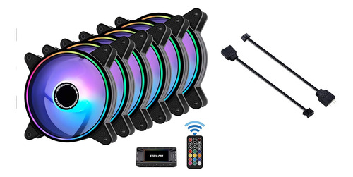 Cooler De Cpu Moonlight 6-pack + Adaptador Hub X Led