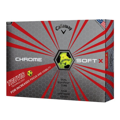 Kaddygolf Pelotas Golf Callaway Chrome Soft X Truvis Am