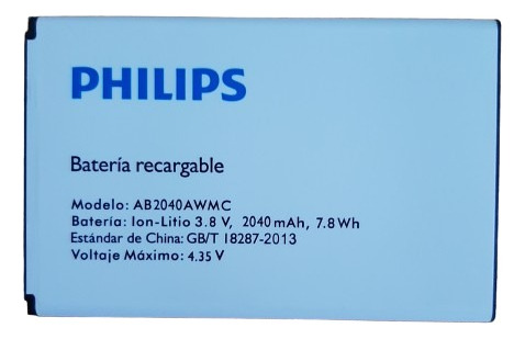 Bateria Philips S398 Ab2040awmc