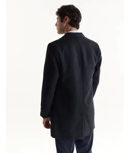 Sobretodo De Paño Equus Toledo De Hombre Con Solapa