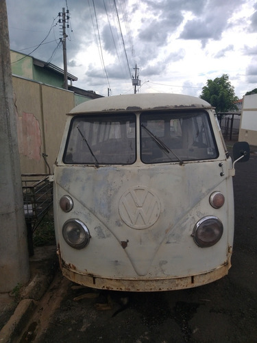 Imagem 11 de 14 de Vw Kombi Corujinha Excelente Estrutura Original Samba Bus