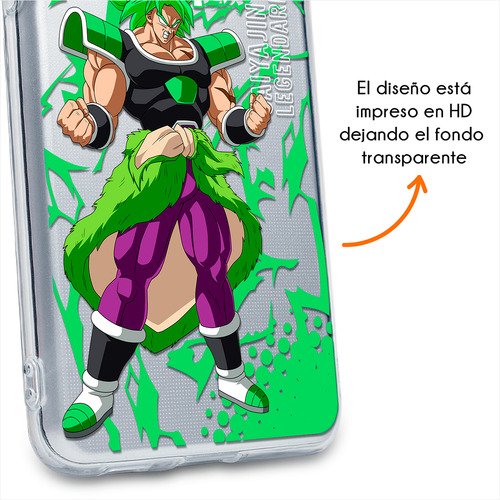 Funda Para Infinix Super Broly Saiyajin Dragon Ball Anime Broly Smart 7