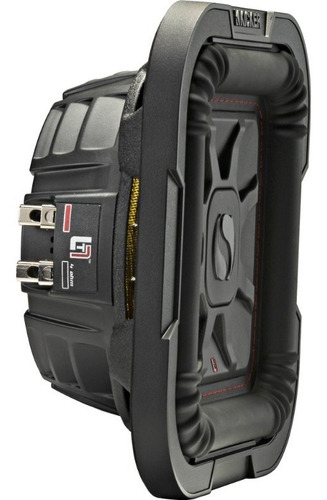 Kicker Subwoofer Bajo Cuadrado Plano L7t8 8 Negro
