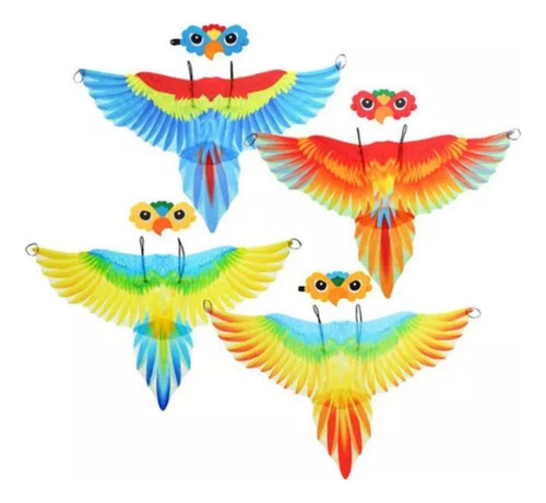 Conjunto De Disfraz De Pájaro Para Niños, Capa Con Alas,