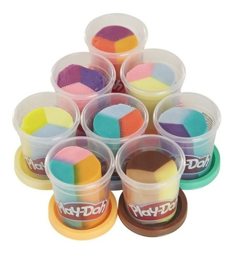 Imagen 6 de 9 de Play-doh Juego De Masas Peluqueria Cortes Estilista F1260