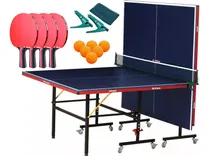 Comprar Mesa De Ping Pong Con Malla Plegable 