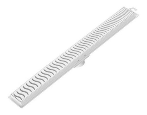 Ralo Linear 50 Branco Tigre Grande Para Banheiro