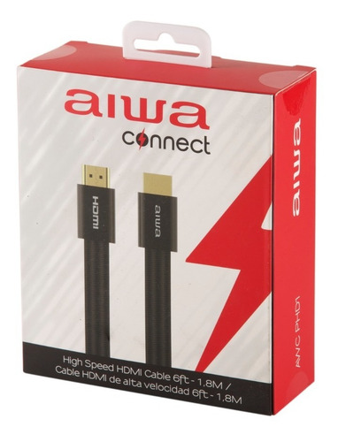 Cable Hdmi Aiwa De Alta Velocidad 1.8 Metros Aw-phd1