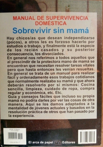 Manual De Supervivencia Doméstica (Usado)