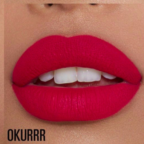 Koko Kylie Cosmetics Matte Liquid Lipstick Color Okurrr Rojo