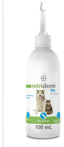 Limpiador Auricular Vetriderm Oto 100ml Bayer Para Perro