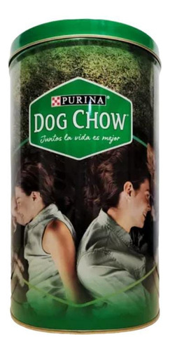 Lata Dog Chow Contenedora Recipiente Para Alimento