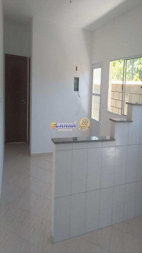 Casa Com 2 Dormitórios Em Itanhaém - R$ 170 Mil, Cod: 6101 - V6101