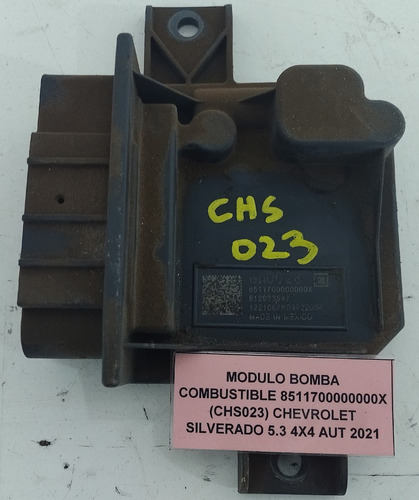 Módulo Bomba Combustible Chevrolet Silverado 5.3 2021