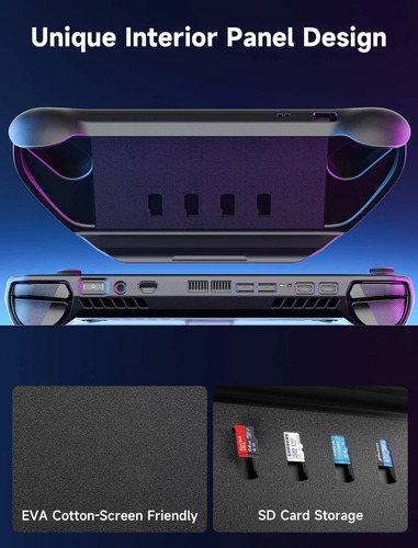 Funda Jsaux Modcase Para Rog Ally X Con Carcasa Frontal Desm