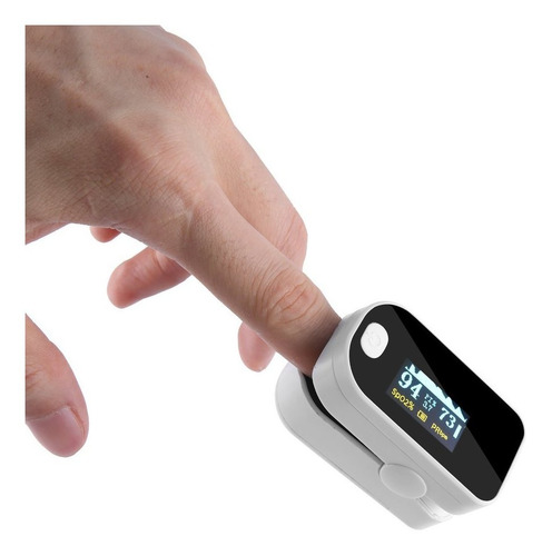 1pcs Oled Pantalla Dedo Clip Oxímetro Puro Ritmo Cardíaco Mo