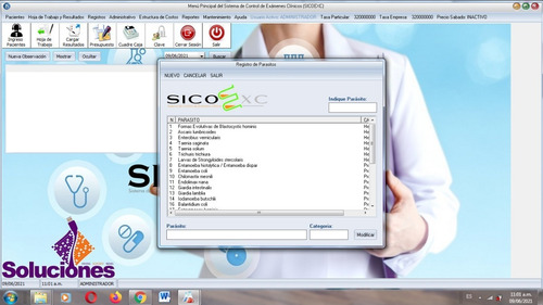 Imagen 3 de 9 de Software Para Laboratorios Clinicos (sicoexc)