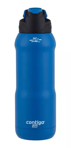 Contigo Fit Autoseal Water Bottle, 32 Oz, Licorice