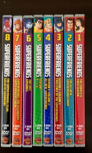 Dvd Os Superamigos - 9 Temporadas - Completo Dublado