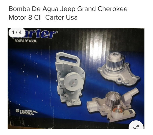 Bomba De Agua Marca Carter 8cilindro Nueva Gran Cheerokee