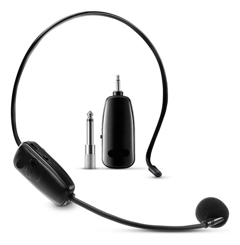 Auriculares Con Micrófono Inalámbrico, Sistema De Micrófono