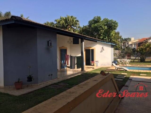 Imagem 3 de 15 de Casa Estilo Fazenda À Venda No Residencial 6 Em Alphaville - Es1951