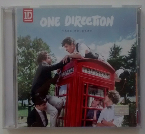 One Direction Take Me Home Cd 2012 C /booklet . Sin Postales