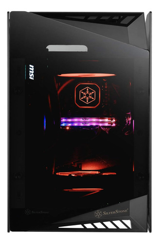 Silverstone Technology Mini-itx Computer Case Con Vidrio Tem