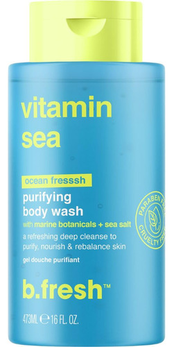 Gel De Baño B.fresh Vitamin Sea Nourishing Con Marine Botani