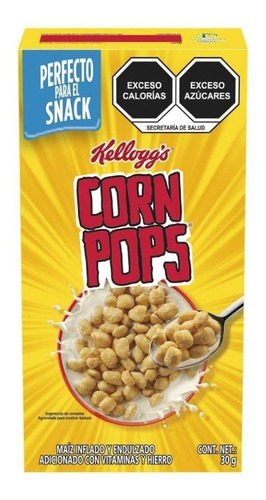 Cereal Kelloggs Corn Pops Maiz Inflado Endulzado 30 Gr