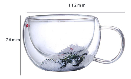 Vasos Navideños, Vasos De 10oz De Capacidad, Cristalería,